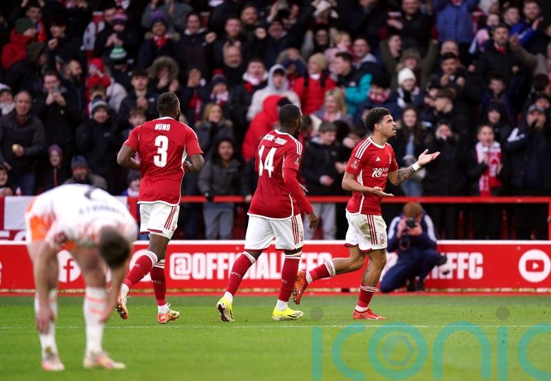Forest battle from two goals down to earn FA Cup replay against Blackpool