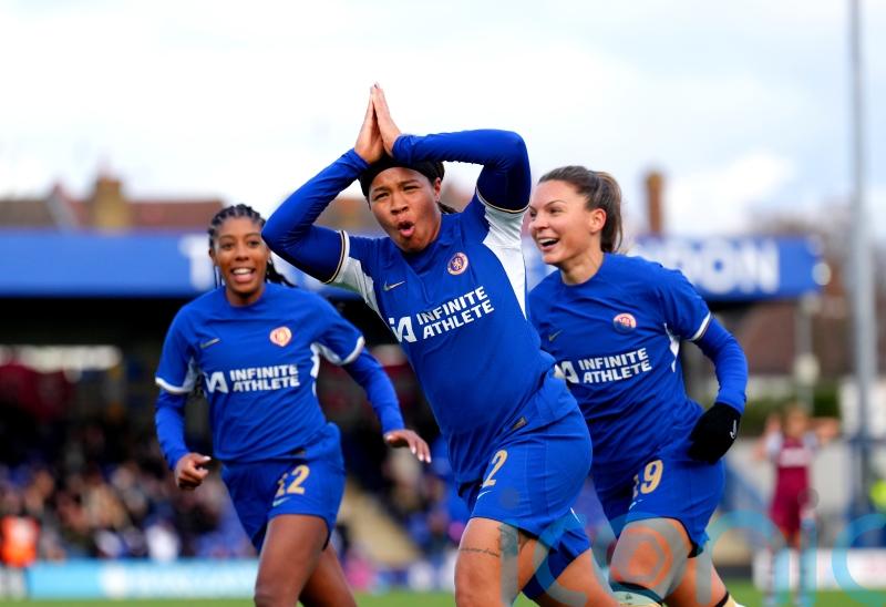 Holders Chelsea need extra time to beat West Ham in Women&rsquo;s FA Cup fourth round