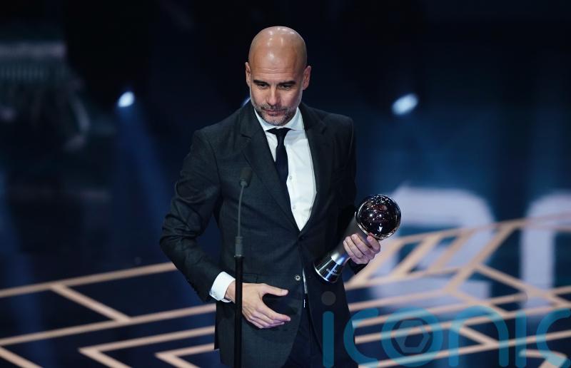 Manchester City boss Pep Guardiola named best men&rsquo;s coach at FIFA awards