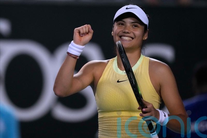 Fit-again Emma Raducanu impresses on grand-slam return in Melbourne