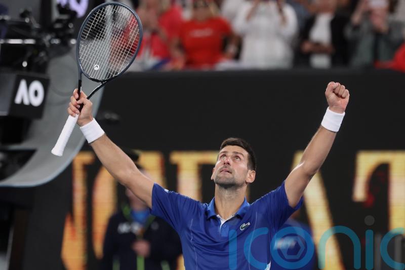 Novak Djokovic eases past Tomas Martin Etcheverry at Australian Open