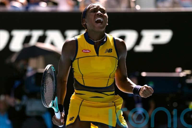 Coco Gauff defeats Marta Kostyuk to reach her first Australian Open semi-final