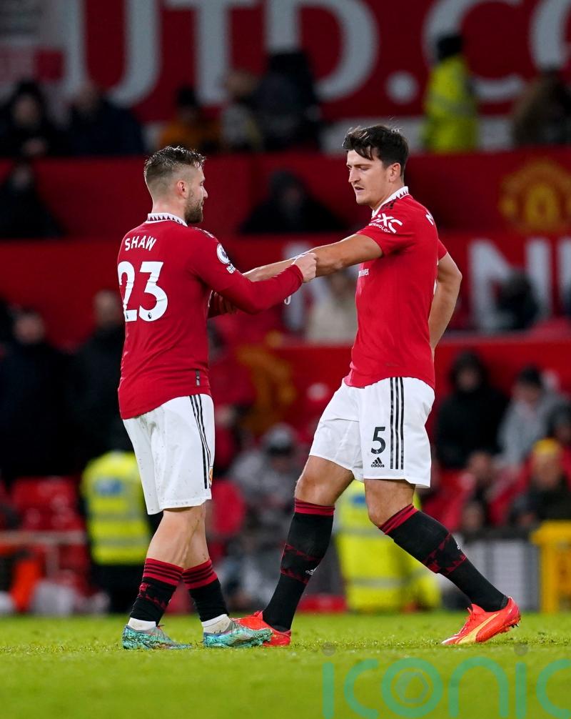 Manchester United welcome back Harry Maguire and Luke Shaw to training