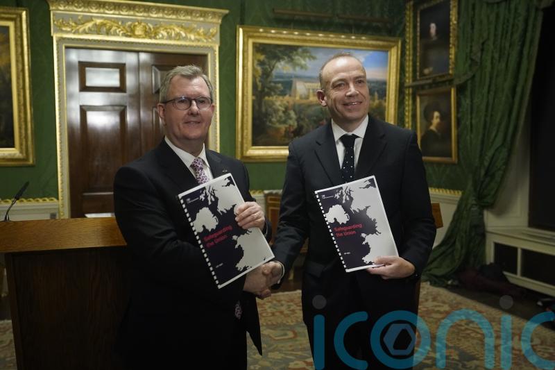 DUP says Stormont deal has delivered &lsquo;fundamental change&rsquo; to UK/EU trading rules