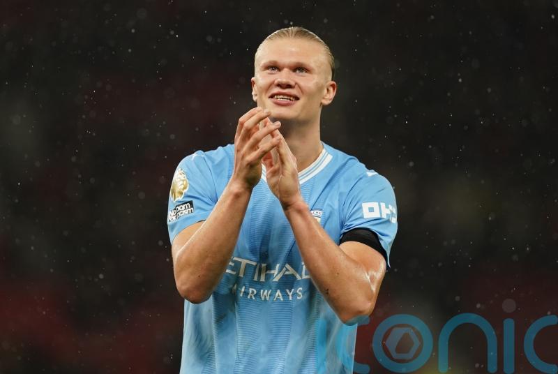 Pep Guardiola dismisses rumours Erling Haaland is unhappy at Manchester City