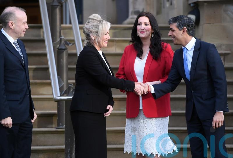 Stormont leaders should focus on &lsquo;day-to-day&rsquo; concerns not border poll &ndash; Sunak