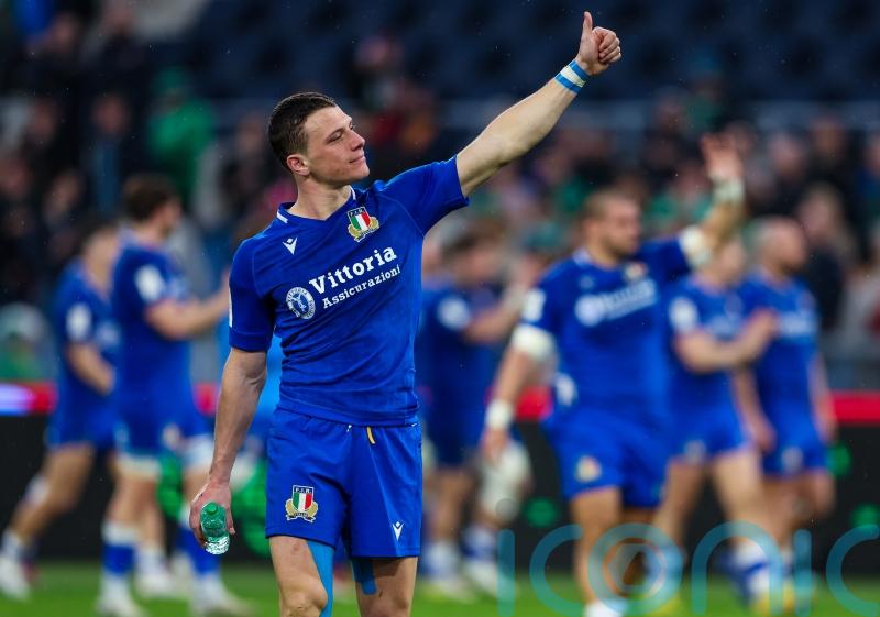 Paolo Garbisi knows Italy face a tough task against Ireland