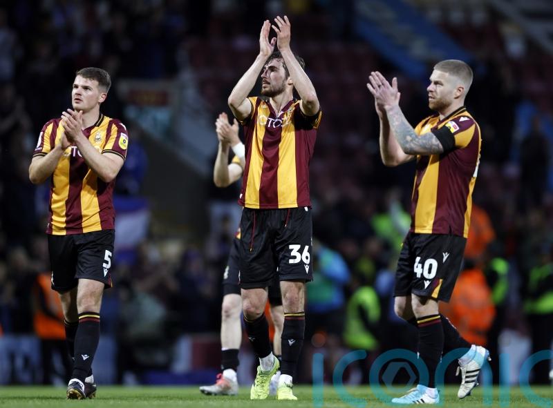 Matty Platt on target as Bradford thrash MK Dons