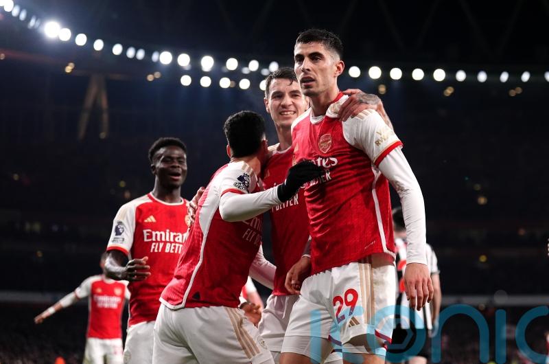 Arsenal maintain Premier League title charge with demolition of Newcastle