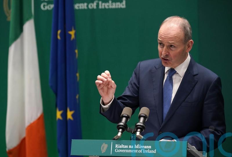 Irish deputy premier accuses Sinn Fein of being &lsquo;silent on Palestine in the US&rsquo;