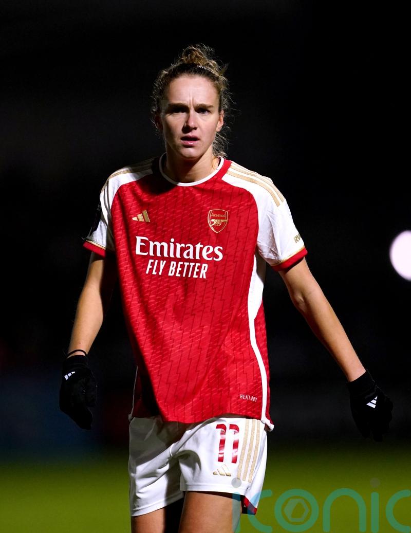 Arsenal forward Vivianne Miedema out for &lsquo;several weeks&rsquo; after knee surgery