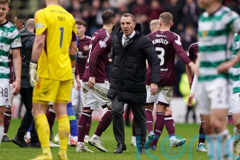 Brendan Rodgers hits out at &lsquo;really poor officiating&rsquo; after Celtic defeat