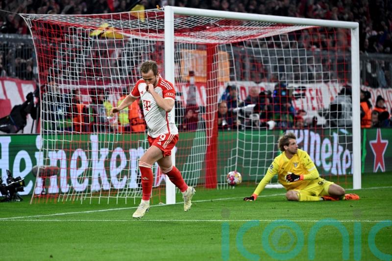 Harry Kane fires Bayern Munich into quarter-finals of Champions League