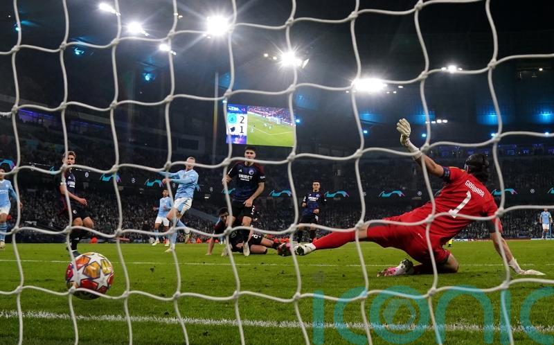 Erling Haaland on target again as Man City ease into Champions League last eight