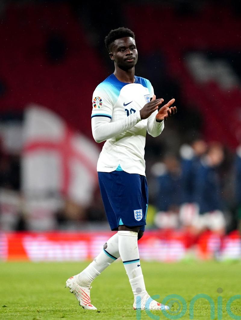 Bukayo Saka withdraws from England squad to work on injury rehab with Arsenal