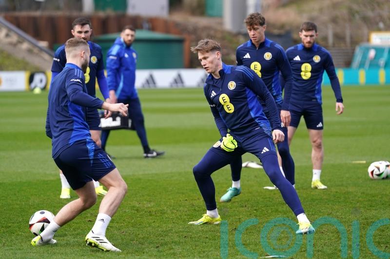 Scotland boss impressed with player &lsquo;intensity&rsquo; in training for friendlies