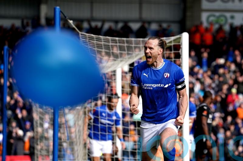 Chesterfield secure promotion to Football League with win over Boreham Wood