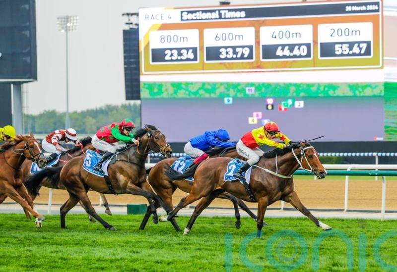 California Spangle glitters to secure Sprint success