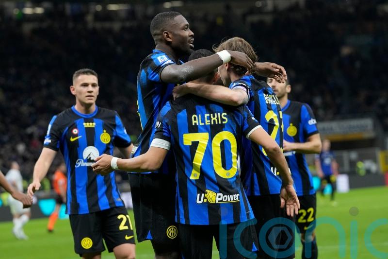Inter Milan move 14 points clear in Serie A after victory over strugglers Empoli
