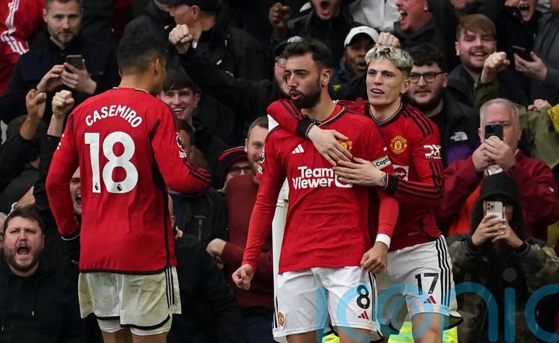 Man Utd dent Liverpool&rsquo;s title hopes with chaotic draw at Old Trafford