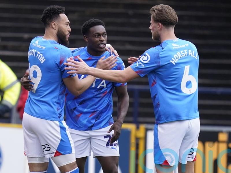 Stockport promoted after victory over Morecambe