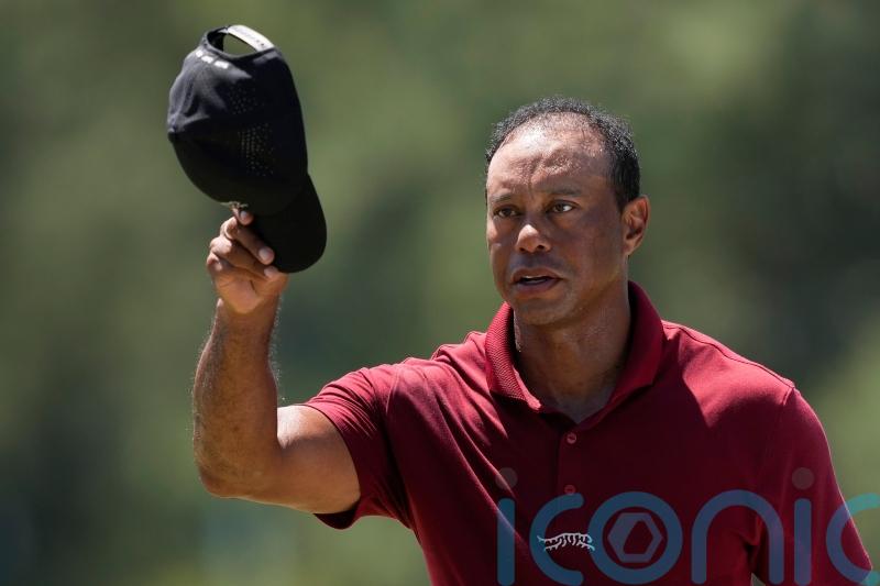 Tiger Woods welcomes son&rsquo;s advice before battling to 77 in 100th Masters round