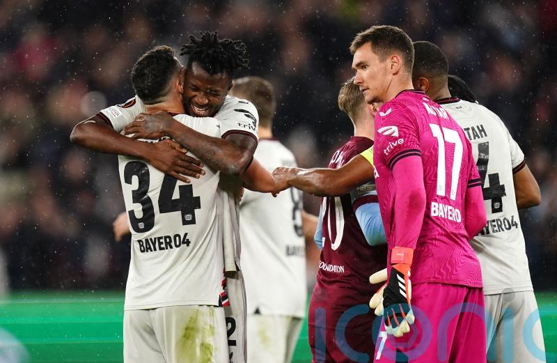 West Ham crash out of Europa League after Bayer Leverkusen draw