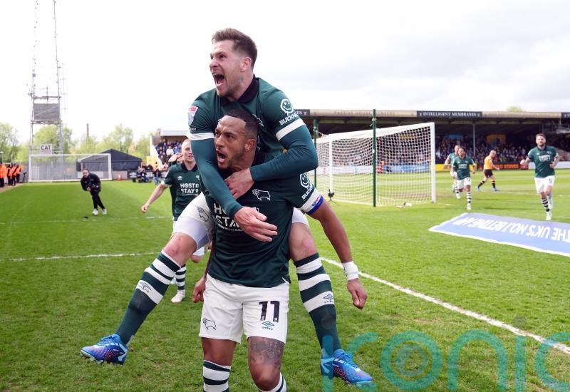 Derby on verge of promotion after beating Cambridge