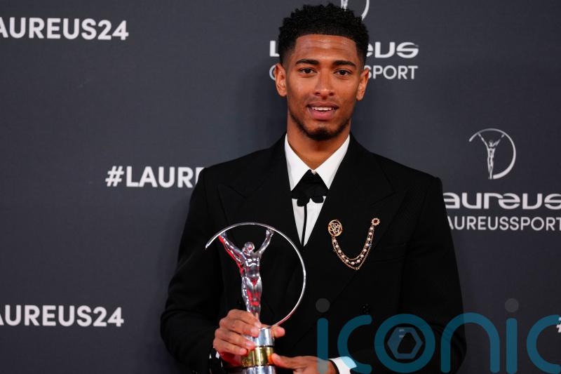 Real Madrid and England star Jude Bellingham wins Laureus breakthrough award