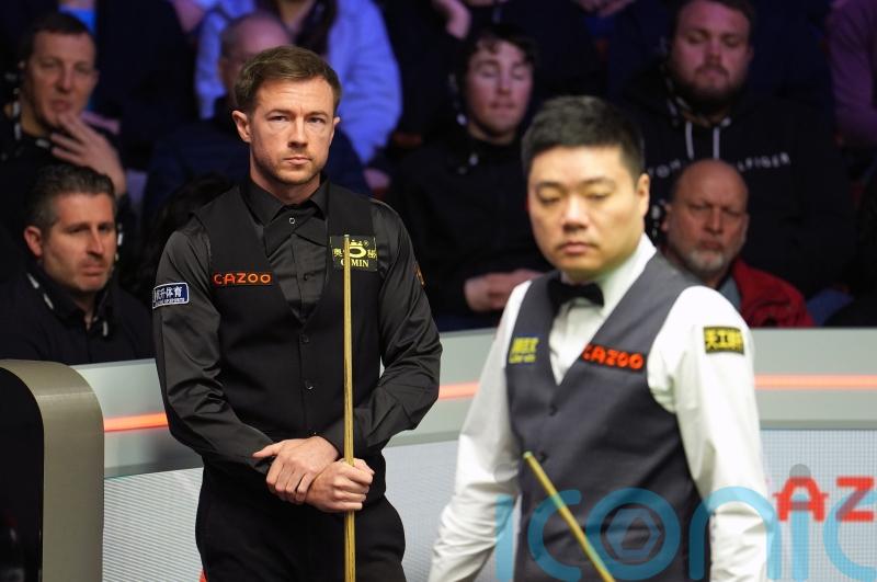 Jack Lisowski forges ahead against Ding Junhui in tight Crucible clash