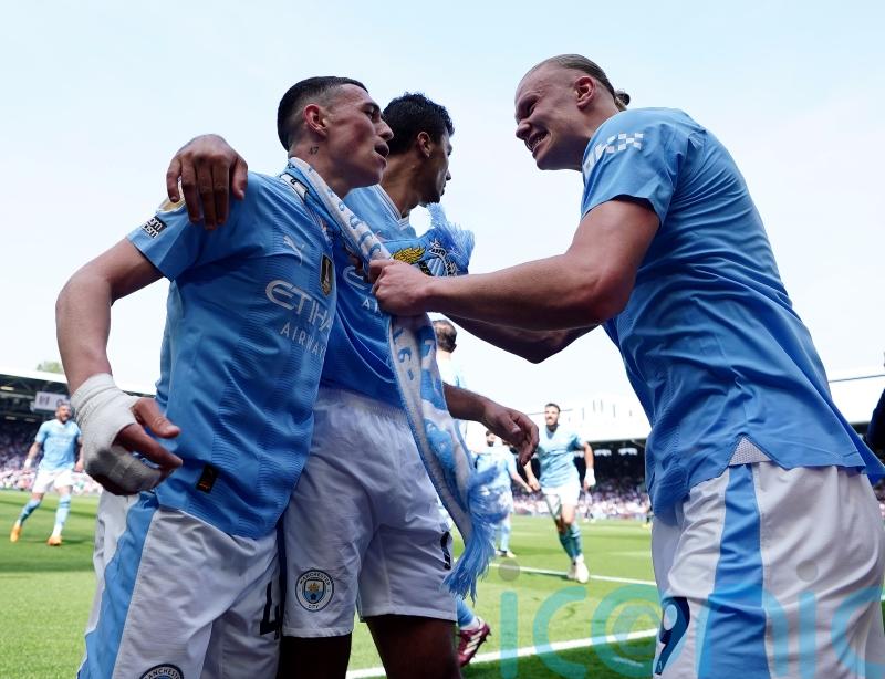 Man City take a step closer to a fourth straight title by thrashing Fulham