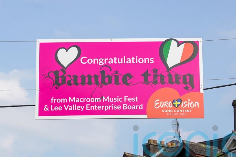 Bambie Thug&rsquo;s home town show their support on Ireland&rsquo;s return to Eurovision final