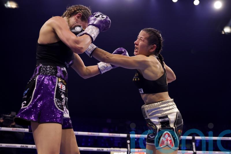 Nina Hughes seeks rematch after incorrect call in title loss to Cherneka Johnson