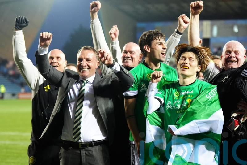 Brendan Rodgers proud of how Celtic dealt with pressure during title race