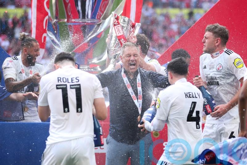 Scott Lindsey pays emotional family tribute after Crawley&rsquo;s play-off victory
