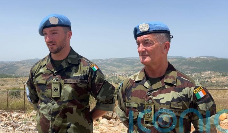 Father retiring after 42 years in Defence Forces to serve final tour with son