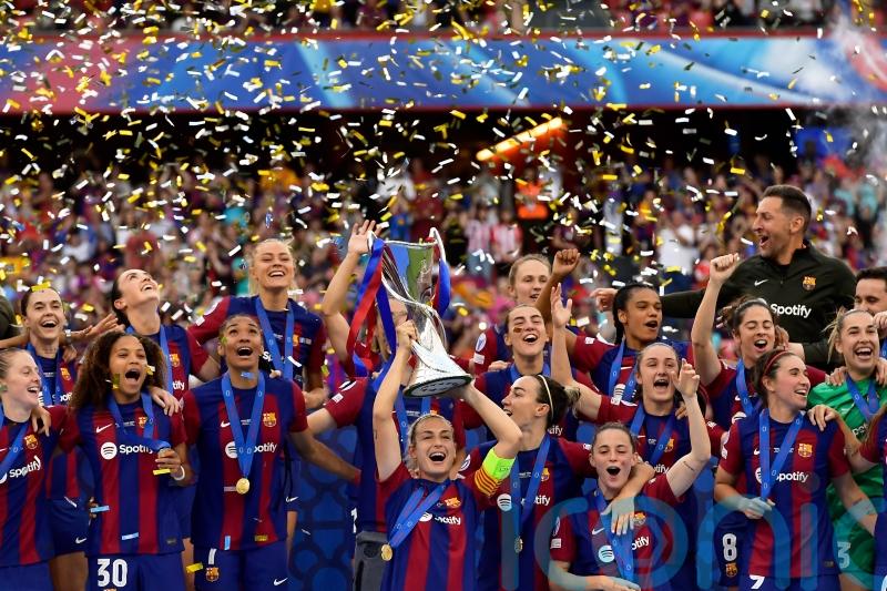 Barcelona defend Women&rsquo;s Champions League title with win over Lyon in final