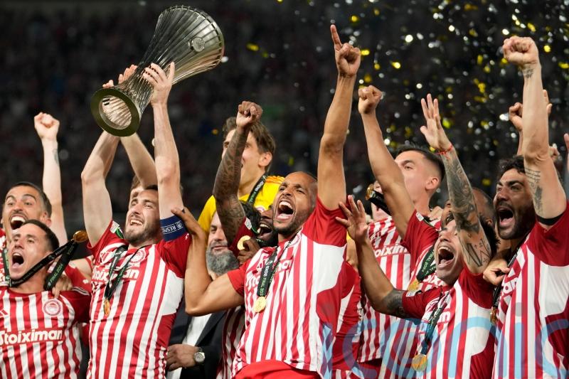 Evangelos Marinakis eyes more silverware after Olympiacos win Conference League