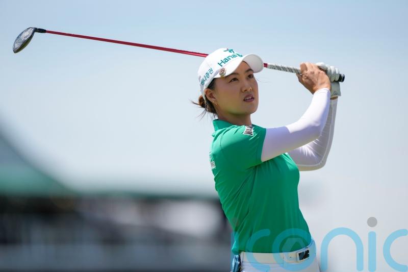 Two-time champion Minjee Lee part of three-way tie for lead at Women&rsquo;s US Open