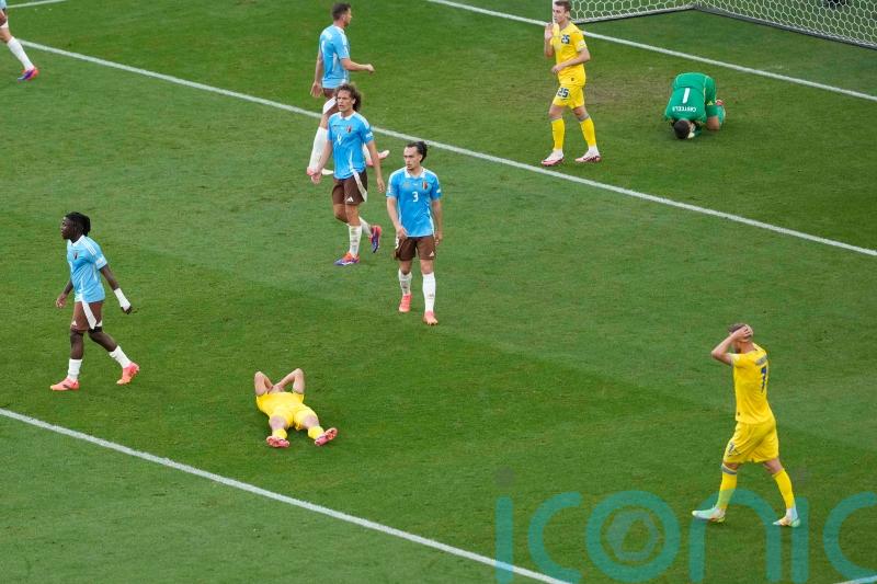 Belgium limp into last 16 at Euro 2024 as Ukraine depart