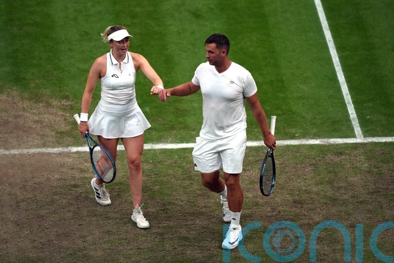 Marcus Willis reaches mixed doubles quarter-finals on Wimbledon return