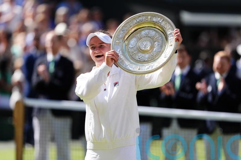 Barbora Krejcikova holds off Jasmine Paolini fightback to win Wimbledon title