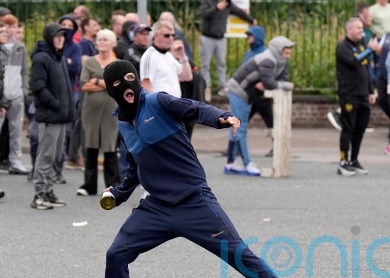 Harris condemns violent scenes as gardai attacked at anti-immigration protest