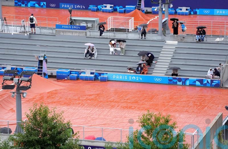 The Paris rain continues at Olympics as cyclists struggle and sports delayed