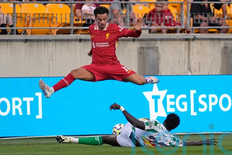 Liverpool sweat over fitness of midfielder Curtis Jones after muscle problem