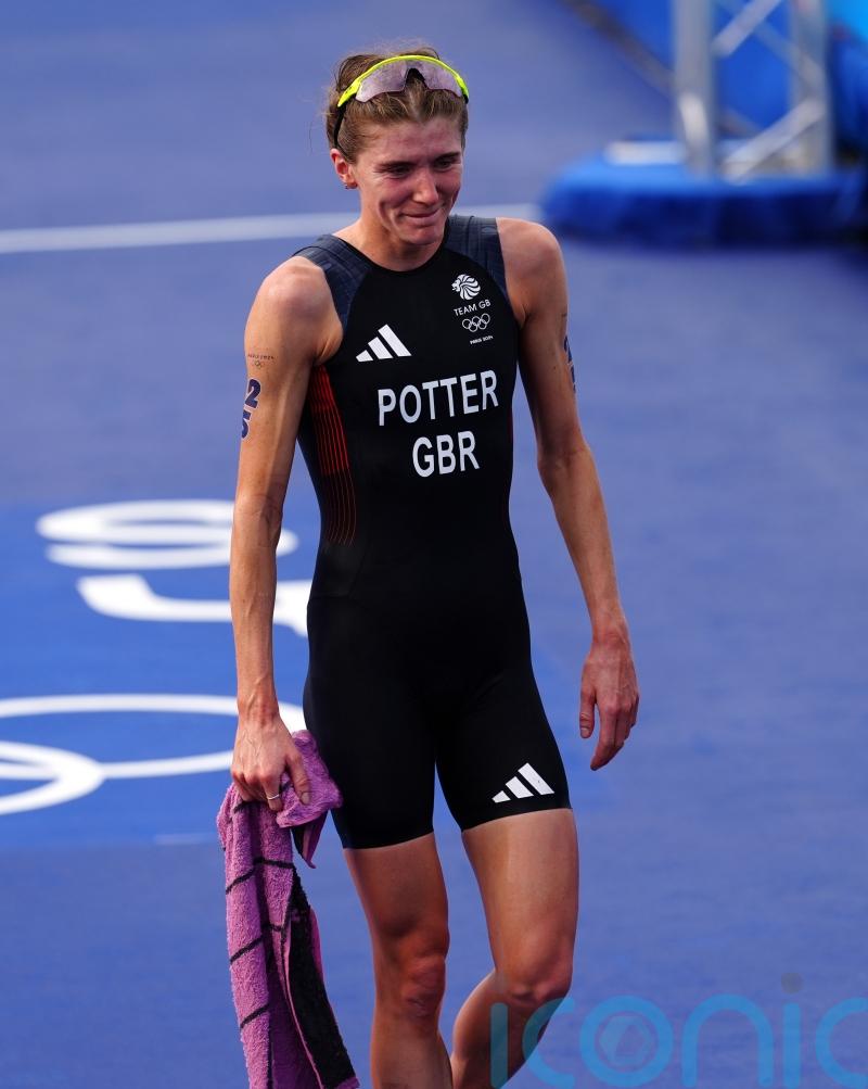 Beth Potter relieved to have toughed it out for a triathlon bronze medal