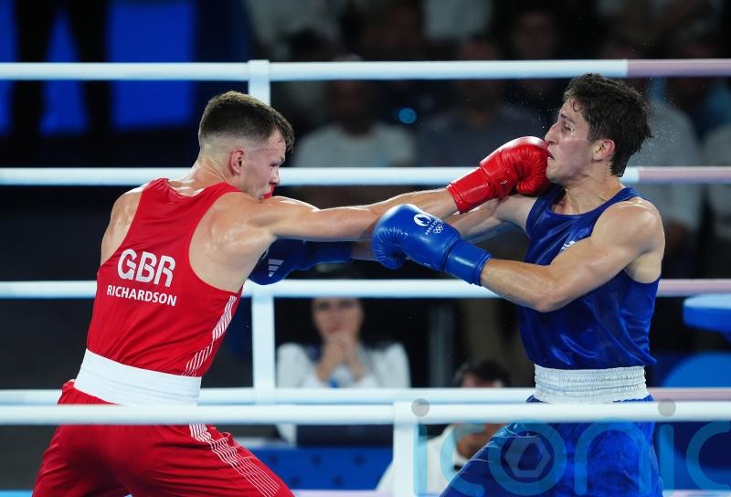 Lewis Richardson proud but disappointed with Olympic bronze