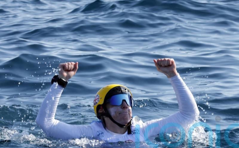 GB&rsquo;s Ellie Aldridge becomes first Olympic gold medallist in kitesurfing