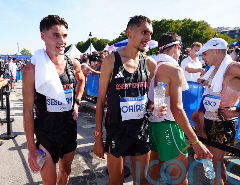 Great Britain&rsquo;s Emile Cairess impresses in marathon as Ethiopia win first gold