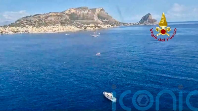 Body found after luxury yacht &lsquo;carrying British passengers&rsquo; sinks off Sicily